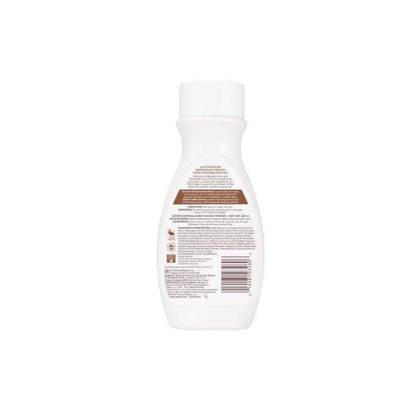 Palmer Coconut Oil Formula Body Lotion Loción Corporal Hidratante Coco