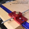 Table Saw Parallel Positioning Pin Adjustable Limit Pin Aluminium Alloy
