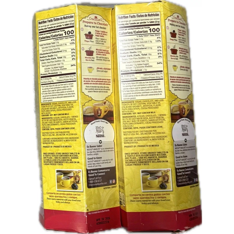 Nestle 2 Pack - 38oz Nestle Abuelita Mexican Hot Chocolate