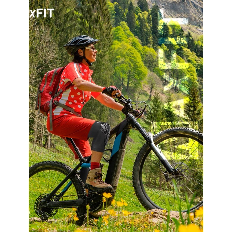 Maxfit Par De Rodilleras De Protección Para Ciclismo Mtb001 Maxfit