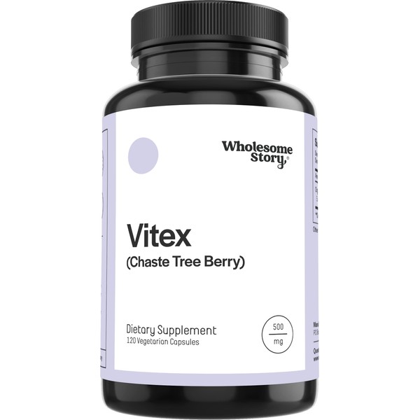 Vitex Supplement for Women | Vitex Chasteberry Supplement for Women | Chaste Tree Berry Supplement | Vitex Agnus-Castus | Vitex Berry Fruit | Hormone Balance & Fertility Support | 120 Capsules