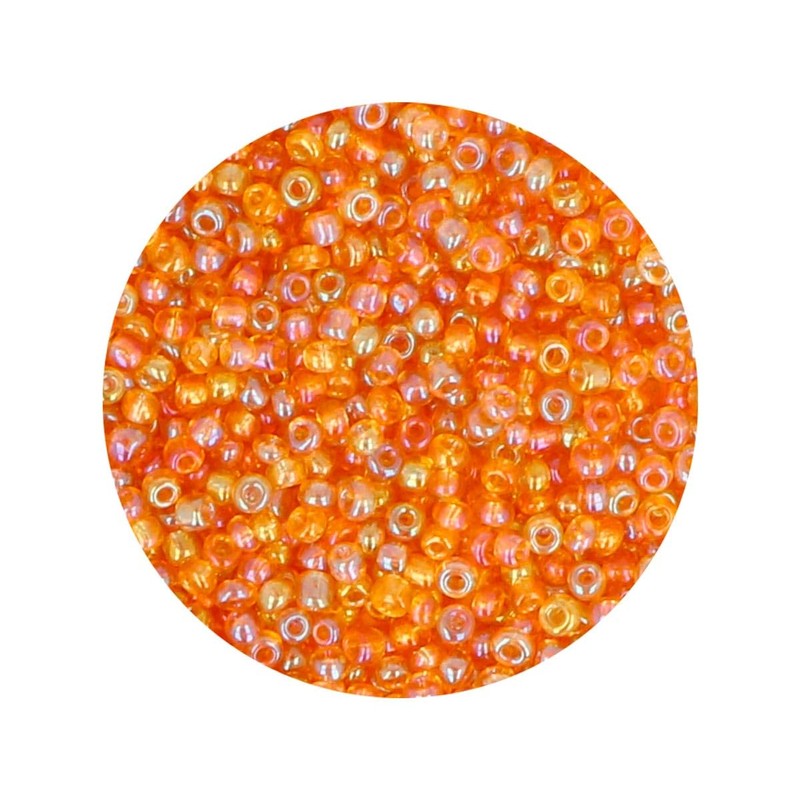 INNSPIRO Aurora Boreale Metallic Round Glass Stone 2.3mm 10/0 120g