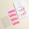 Generic HOMELOVING 24pcs Press on Nails, Almond Fake Nails with