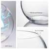 WGV Large Bowl Glass Vase Bulk, Diameter 9", Height 8",