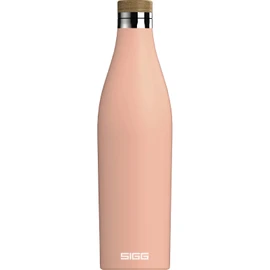 SIGG Meridian Water Bottle (0.5 L/0.7 L), Leak-Proof Stainless Steel Drinking Bottle with Bamboo, Insulated Flask for Cold and Hot Drinks