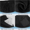 flintronic Men's Swimming Trunks with Compression Liner 2 in 1,