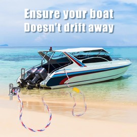 BeneLabel 36" Sand Anchor for Boat with 32ft Ropes, 100% Stainless Steel, Shallow Water, Beach, Sandbar, Jet Ski, Kayak, Pontoon Boat Anchor