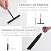 2-Piece Set of Stainless Steel Pancake Tools, Dough Spreader, Crepe