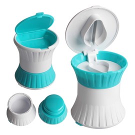 Zeaye Multifunctional Pill Sander, Three in One Tablet Separator/Powder Sealer/Pill Box, Used for Upgrade Small Pills, High Security