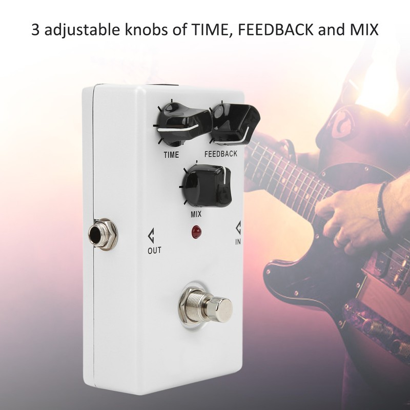 Delay Pedal BBD Analog Circuit Electric Guitar Monoblock Effect with