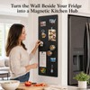 Qiytecno Travel Magnetic Board for Wall: Solution for Non-Magnetic Fridge