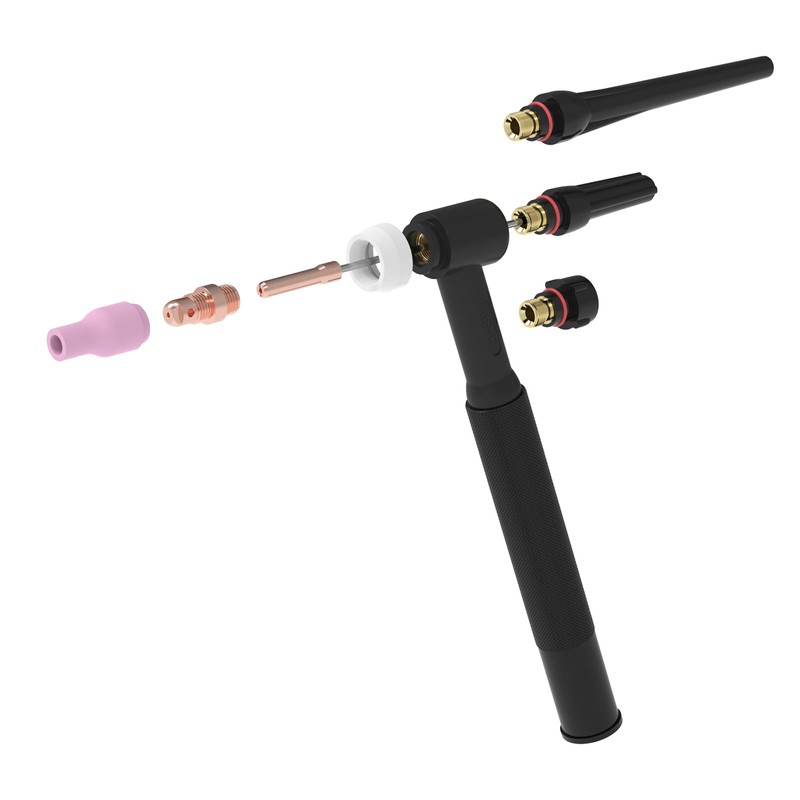 TOOLIOM 71Pcs TIG Welding Torch Accessories Kit Stubby Gas Lens