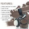 VOLLUCK Root Touch up Powder, Instant Hairline Powder for Thinning