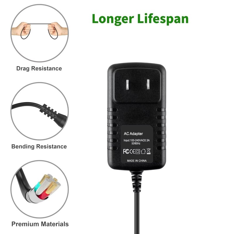 Cazxooy AC Adapter Charger 12V 1.5A-2A Compatible with Lenovo Smart
