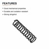 DTGN 1.2x10x40mm(DxODxL) Compression Spring - 20Pack - Good for Machinery