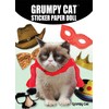 Grumpy Cat Sticker Paper Doll