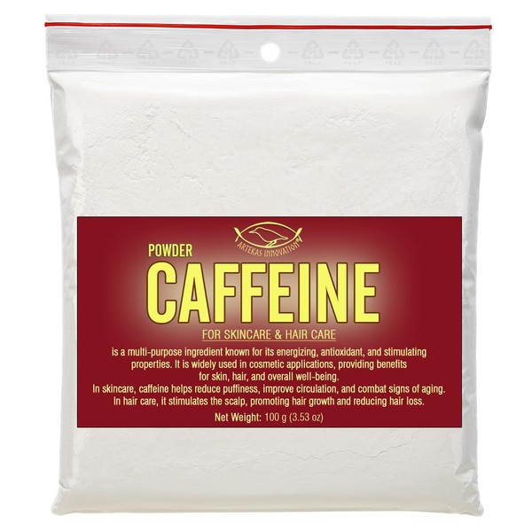Artekas Innovation - Pure Caffeine Powder - for Homemade Formulations
