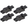 4PCS IEC320 C6 to IEC320 C7 Power Adapter Plug and