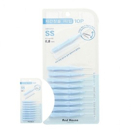 I-Type Interdental Brush SS Size (10-Pack) Office Interdental Brush 2ea