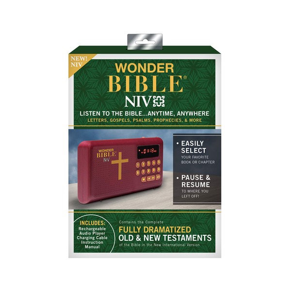 Wonder Bible NIV- The Audio Bible Player That You Can
