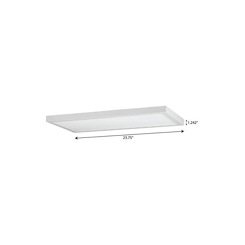 Progress Lighting 24-Inch Satin Modern LED Linear Panel Light, Everlume