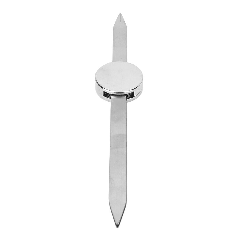 Adjustable Compass Eyebrow Ruler, Stainless Steel Eyebrow Positioning Makeup Measuring