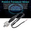 sourcing map Pressure Transducer Sender Sensor with Connector, 1/8" NPT