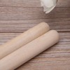 Lily Brown Wood Drumsticks 2pcs Wooden Tip Kids Students Beginners