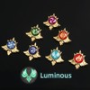 Genshin Impact Vision Brooch Pins (Pyro)