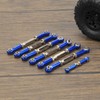 RCAWD Adjustable Aluminum Turnbuckles/Camber Link with Rod Ends Sets for