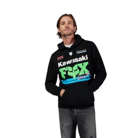 Fox Racing Mens Kawasaki Fleece Pullover Black