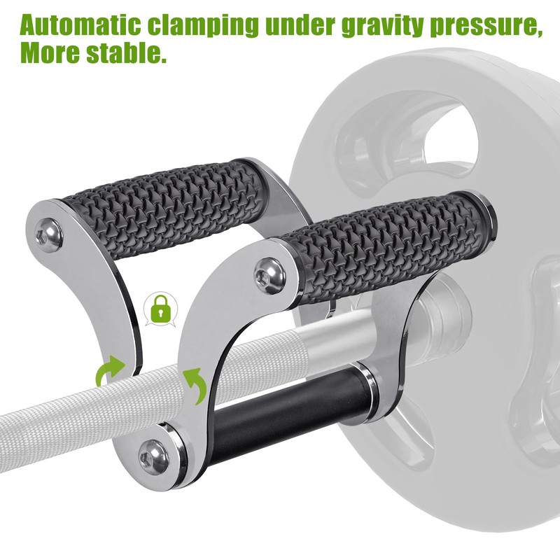 Kipika V Bar Row Landmine Handle Attachment for Barbell Bar,