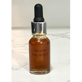 TAN-LUXE The Body Medium-Dark Illuminating Self-Tan Drops 0.5 oz Travel NWOB