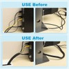 PATIKIL - Funda de gestión de cables, 4 unidades de