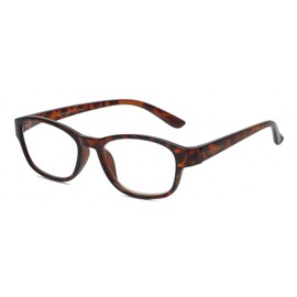 Calabria IM 31276 Eyeglasses Frame Crystal Tortoise Havana Brown Women Clear Demo Lenses Eye Glasses Trendy No Magnification