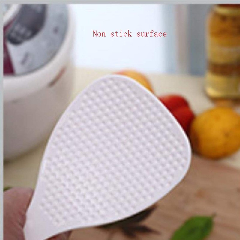 OLIREXD 2PCS Non-Stick Rice Paddle Spoon Rice Scoop, Rice Serving