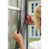 tesa fly screen for standard windows, white, light privacy screen,