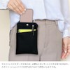 A.Y. Judie Smartphone Pouch with Clip Ribbon S52-137 Gray M101812