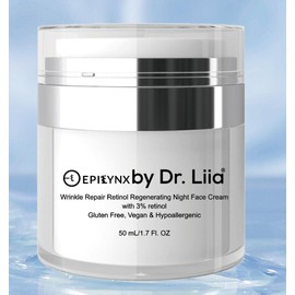 EpiLynx Wrinkle Repair Retinol Regenerating Night Face Cream with 3% Retinol
