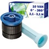 Irrigation Sprinkler 10 Van for Garden Irrigation System with Adjustable