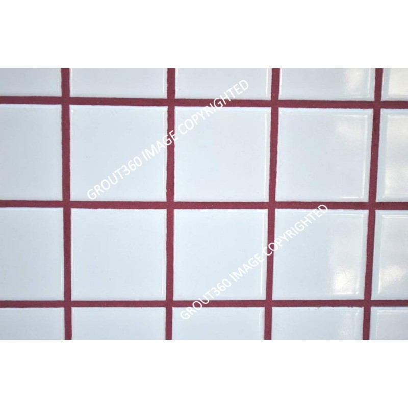 Grout 360 Wine Red Sanded Tile Grout for Tile Installation