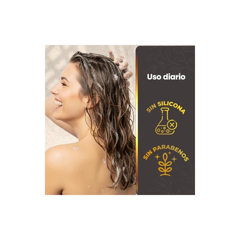 TIO NACHO Shampoo Células Madre, Limpia y purifica con jalea