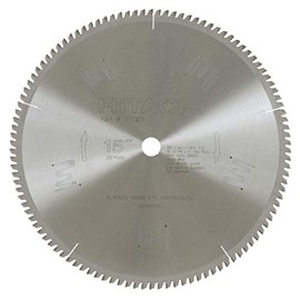 Metabo HPT 211001M 110-Teeth Tungsten Carbide Tipped 15" Triple Chip Saw Blade