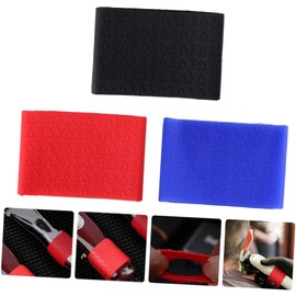 3 piezas Protector Antideslizante para Recortadora de Cabello Funda de Silicona Resistente para de y Azul Cómoda y Práctica para Uso Profesional