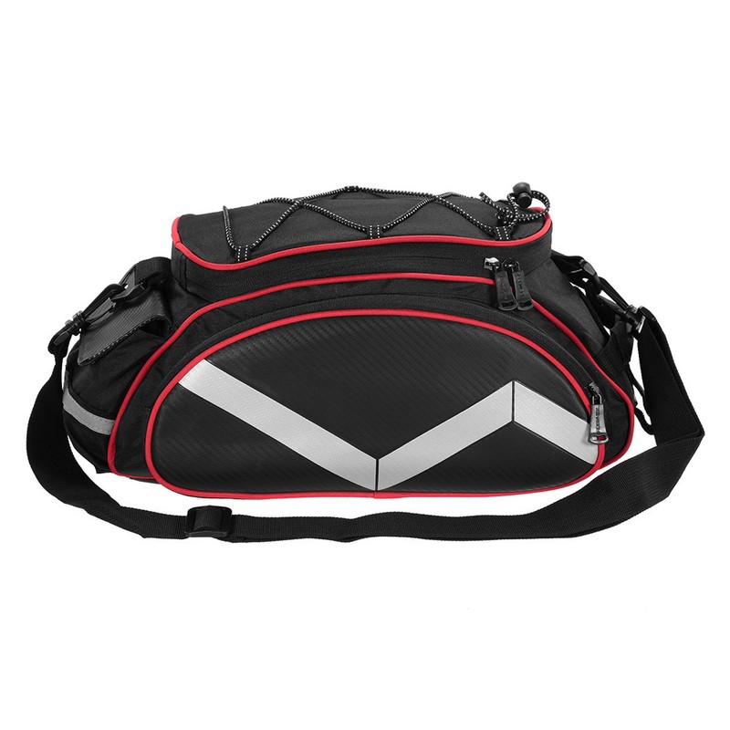 Bicycle Bag Multifunction 13L Bike Tail Rear Seat Bag Cycle