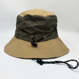 Surf Monkey Boonie Waterproof Hat for Men and Women, One Size, Foldable, Green