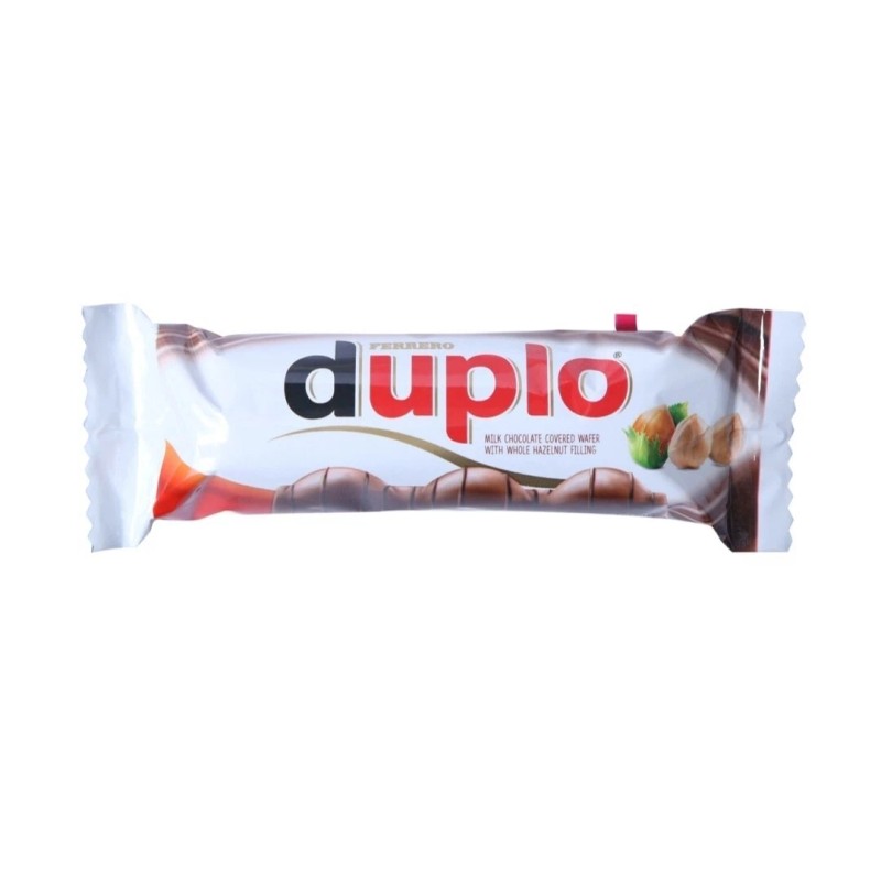 Paquete de 24 Barras - FERRERO Duplo Barras de Chocolate