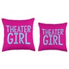 Cute Theatre Gift for Women Broadway Lovers Theater Girl Throw