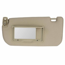 Gray Driver Left Side Sun Visor Replacement Compatible with KIA Sportage 2005 2006 2007 2008 2009 2010 Replace 85202-1F090EZ