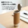 [SELECOCO] Hard Vertical Glasses Case, One-touch Opening/Closing, Aluminum & Leather,